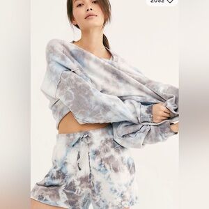 Free people Kelly tie die set